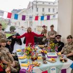 Mel Giedroyc Coronation Big Lunch